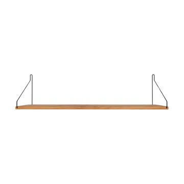 Étagère murale Single Shelf - Chêne-noir, 80x20 cm - FRAMA