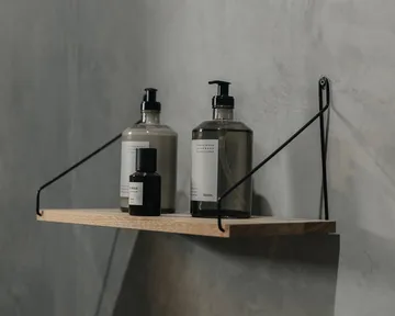 Étagère murale Single Shelf - Chêne-noir, 80x20 cm - FRAMA