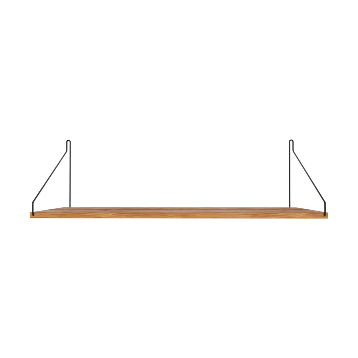 Étagère murale Single Shelf - Chêne-noir, 80x27 cm - FRAMA