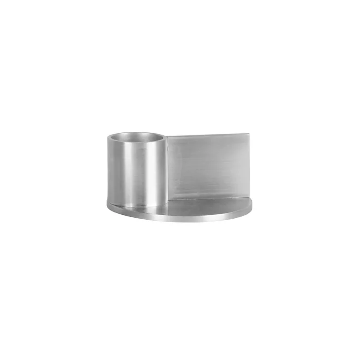 Fundament ljusstake - Moule 1, acier inoxydable, 6x6x3 cm - FRAMA