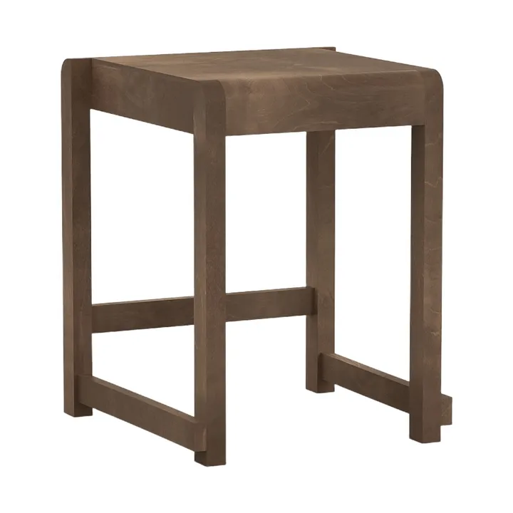 Low Stool 01 pall - Bouleau brun foncé - FRAMA
