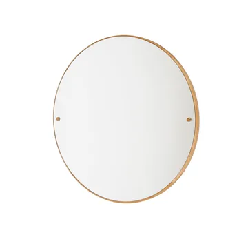 Miroir CM Circle - Chêne, large, Ø70 cm - FRAMA