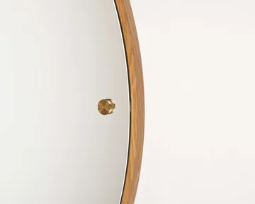 Miroir CM Circle - Chêne, large, Ø70 cm - FRAMA