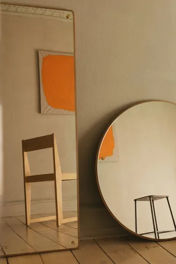 Miroir CM Circle - Chêne, large, Ø70 cm - FRAMA