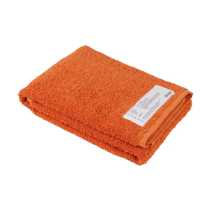 Serviette Heavy Towel 80x50 cm - Burnt orange (orange) - FRAMA