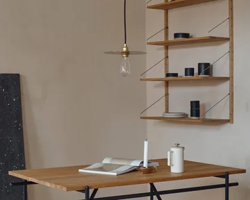 Suspension Circle Shade - Laiton, Ø25 cm - FRAMA