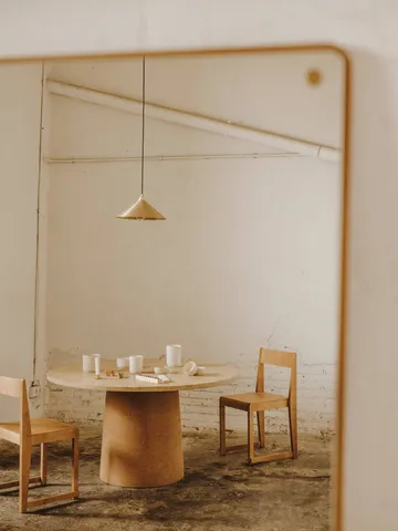 Suspension Cone Shade - Brass. small, Ø25 cm - FRAMA