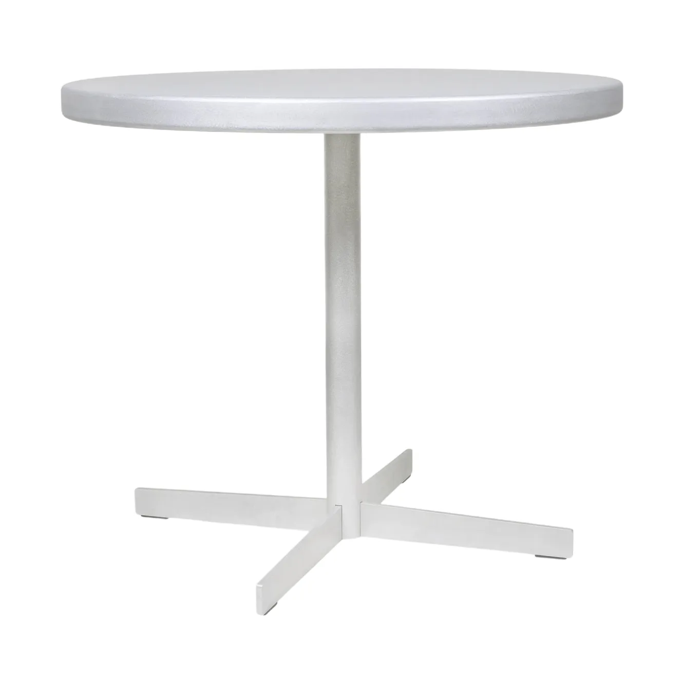 Table à manger Tasca Table, Aluminium, large, Ø87,5x75,5 cm FRAMA