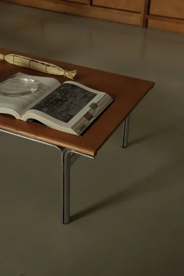 Table basse Union - Aluminium-frêne brun chaud, 97x60x34,5 cm - FRAMA