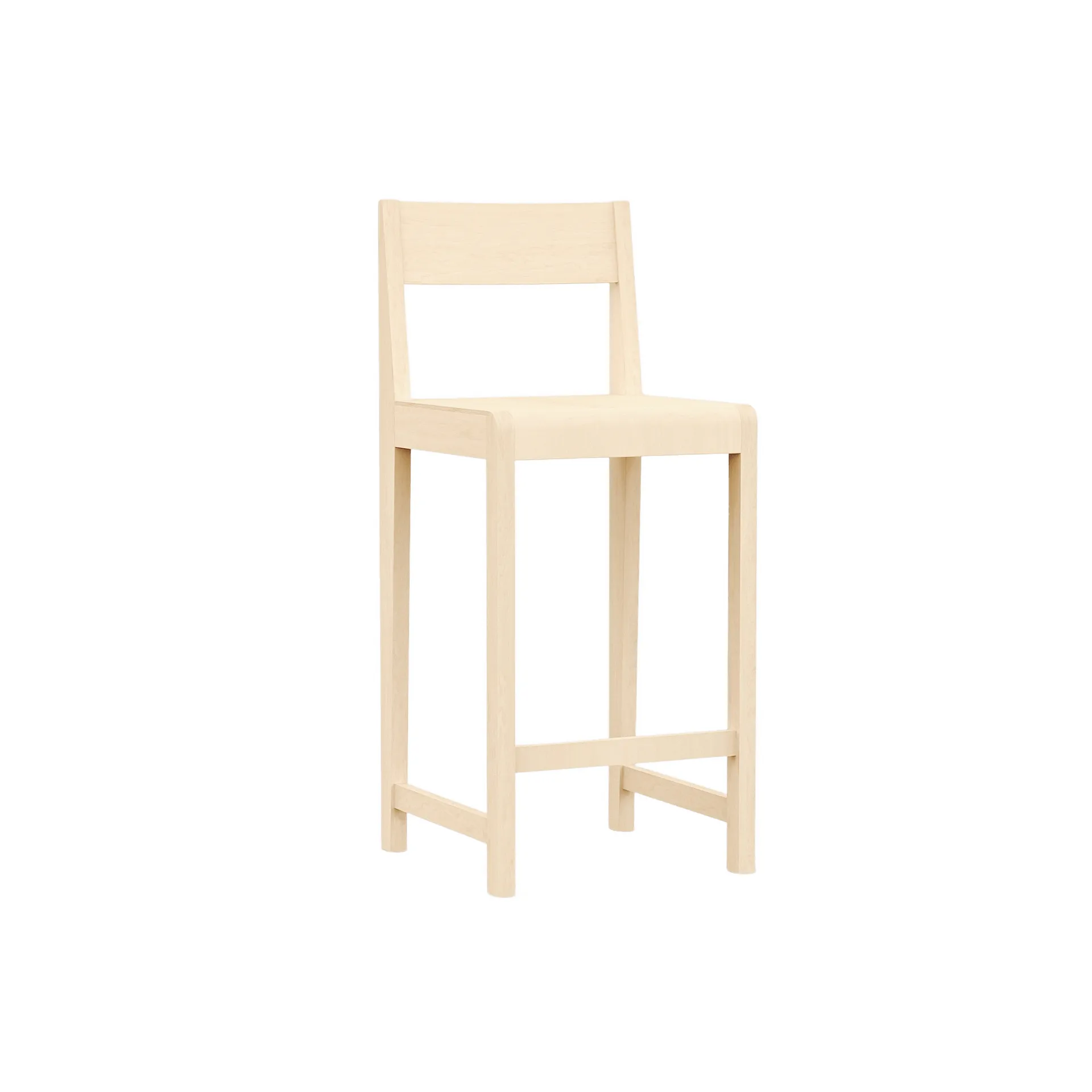 Tabouret de bar Bar Chair 01, Bouleau, 65 cm FRAMA