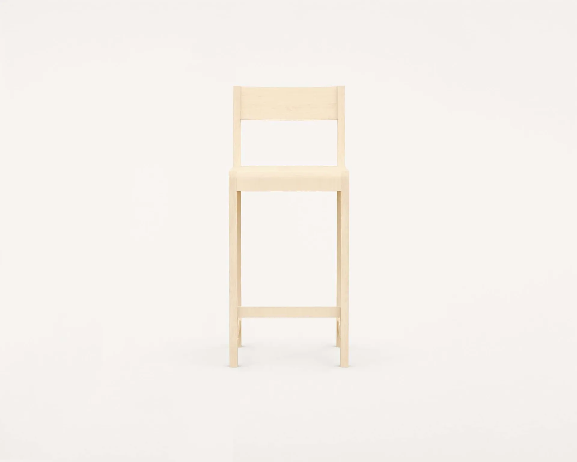 Tabouret de bar Bar Chair 01, Bouleau, 65 cm FRAMA