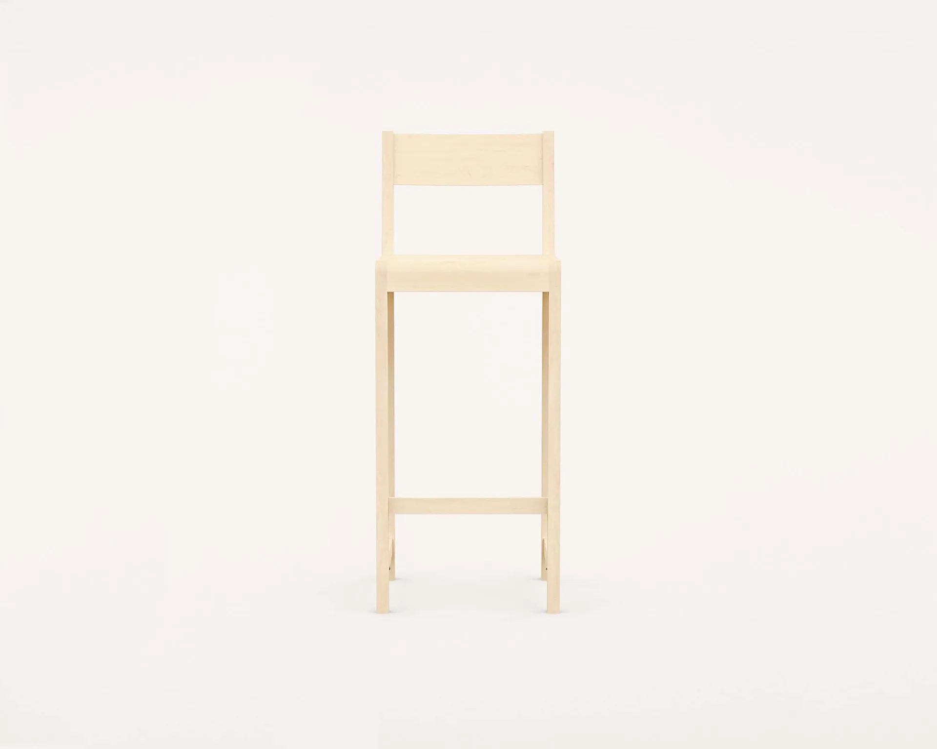 Tabouret de bar Bar Chair 01, Bouleau, 76 cm FRAMA