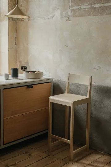 Tabouret de bar Bar Chair 01 - Bouleau, 76 cm - FRAMA