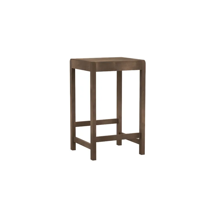 Tabouret de bar Stool 01 - Bouleau brun foncé, 65 cm - FRAMA