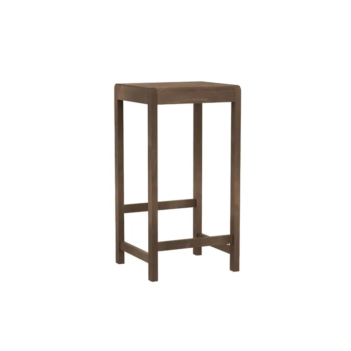 Tabouret de bar Stool 01 - Bouleau brun foncé, 76 cm - FRAMA