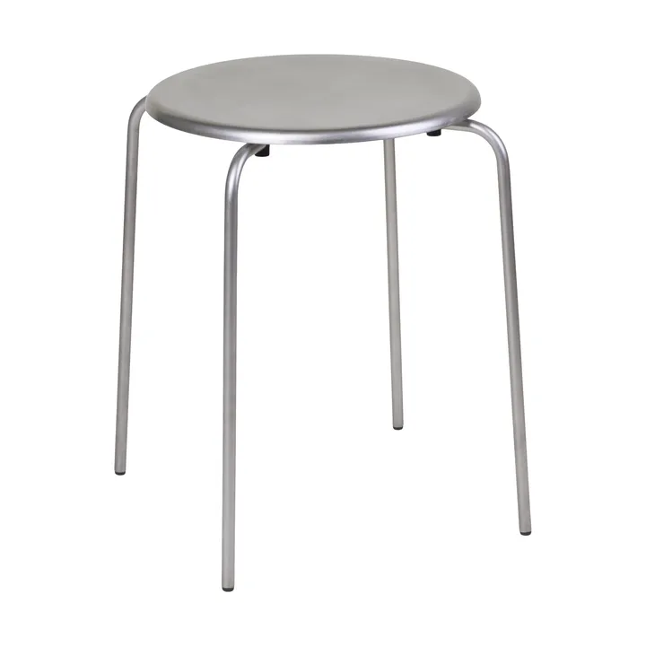Tabouret rond Petit Rond - Acier inoxydable - FRAMA