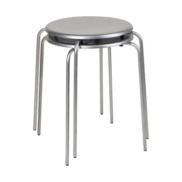 Tabouret rond Petit Rond - Acier inoxydable - FRAMA