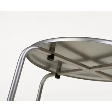 Tabouret rond Petit Rond - Acier inoxydable - FRAMA