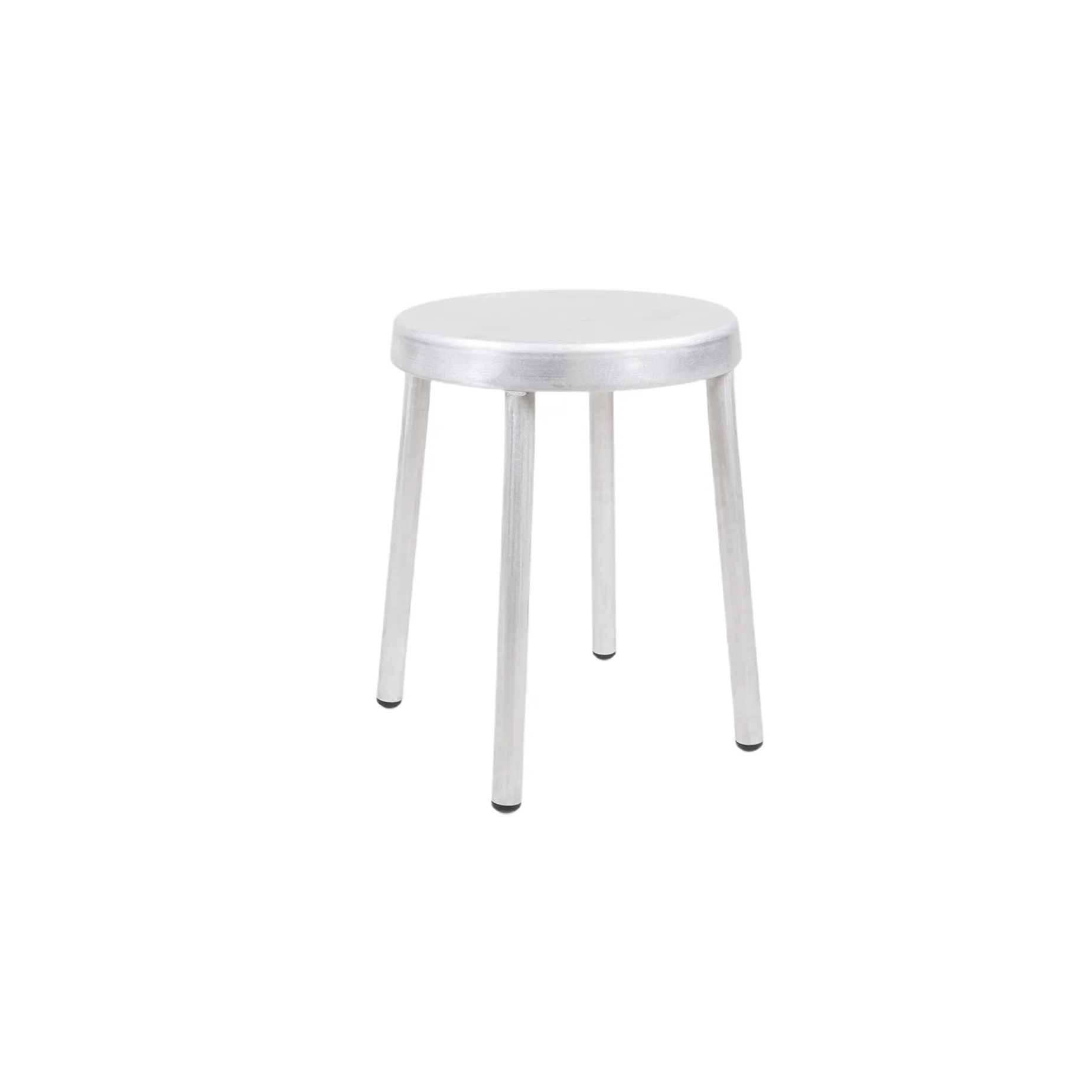 Tabouret rond Tasca, Aluminium, H: 46 cm FRAMA