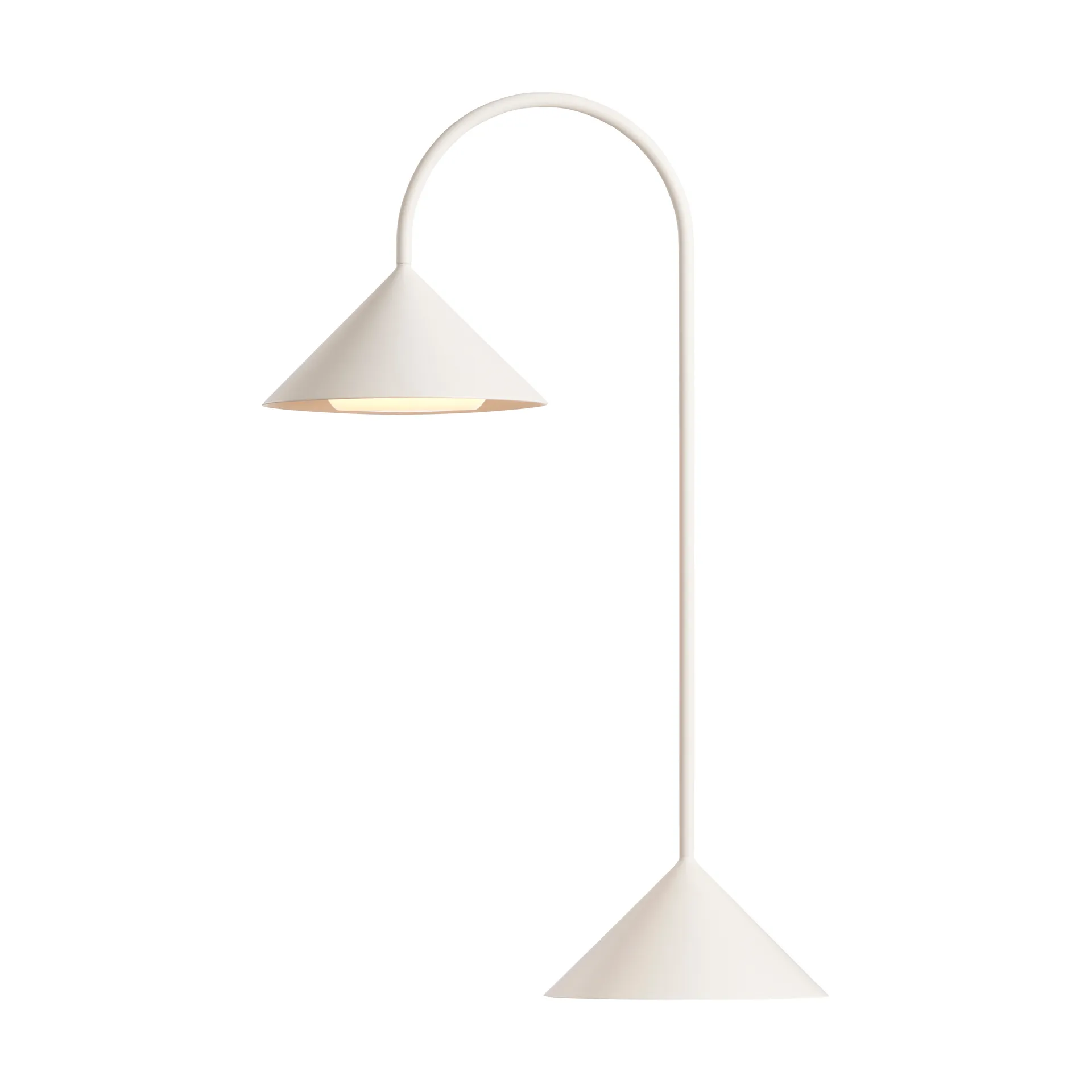 Lampe de table portable Grasp, Matt White, 47 cm Frandsen