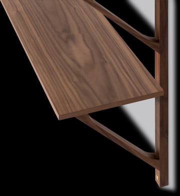 Bibliothèque BM29 149x61 cm - Noyer laqué - Fredericia Furniture