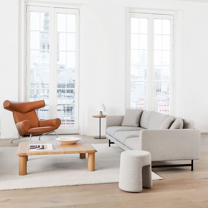 Canapé Calmo 5623, Sunniva 783-acier noir Fredericia Furniture