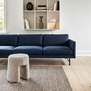 Canapé Calmo 5623 - Sunniva 783-acier noir - Fredericia Furniture
