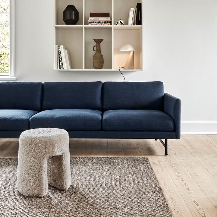 Canapé Calmo 5623, Sunniva 783-acier noir Fredericia Furniture