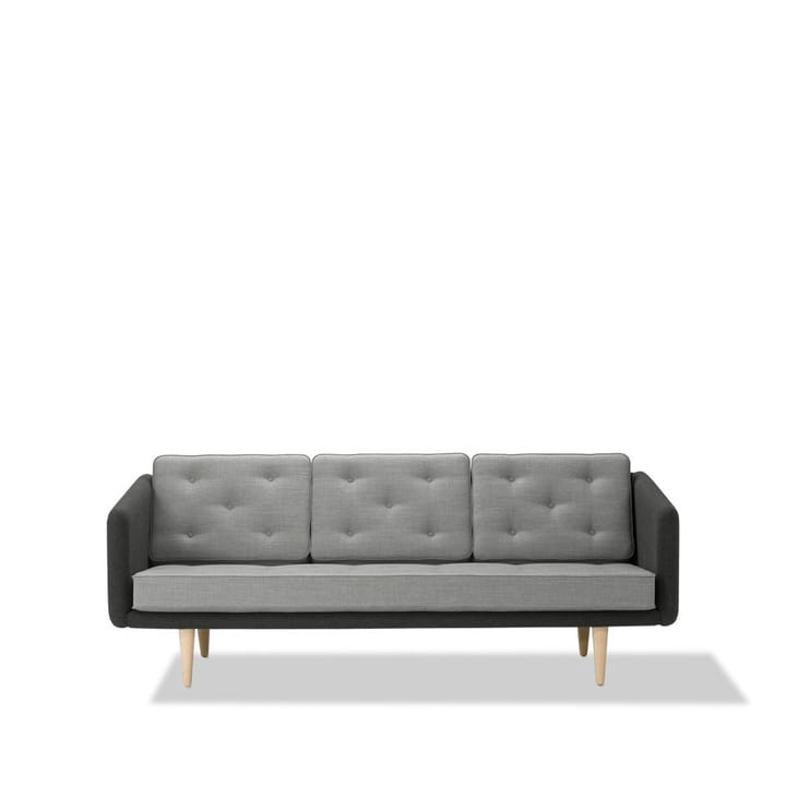 Canapé No 1, 3 places - Remix 173-remix 123-pieds en chêne - Fredericia Furniture