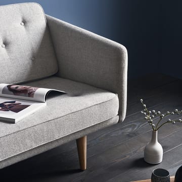 Canapé No 1, 3 places - Remix 173-remix 123-pieds en chêne - Fredericia Furniture