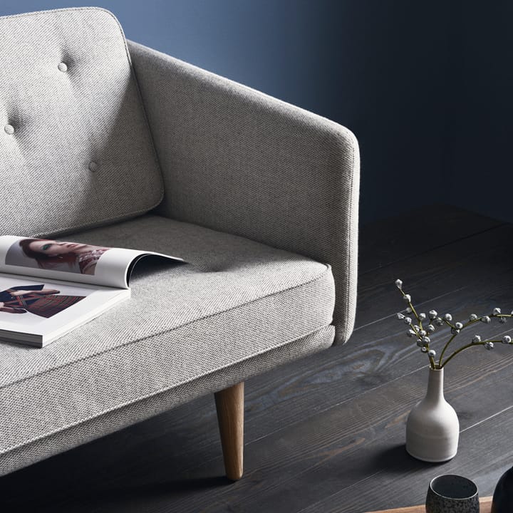 Canapé No 1, 3 places, Remix 173-remix 123-pieds en chêne Fredericia Furniture