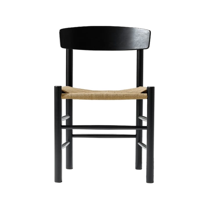Chaise J39 - Chêne noirci-tressé naturel - Fredericia Furniture