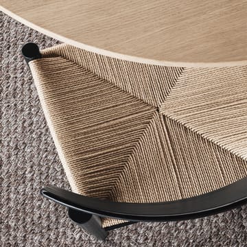 Chaise J39 - Chêne noirci-tressé naturel - Fredericia Furniture