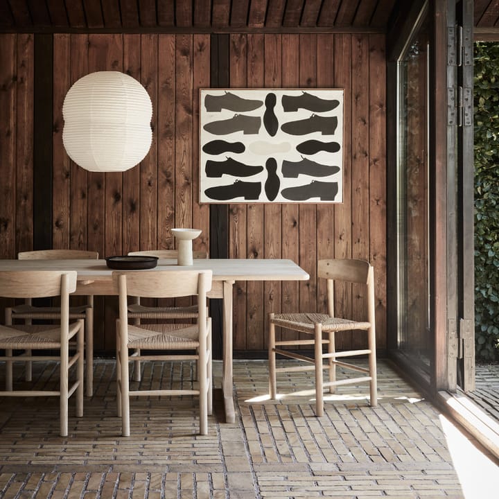 Chaise J39, Chêne savonné-tressé naturel Fredericia Furniture