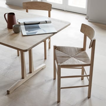 Chaise J39 - Chêne savonné-tressé naturel - Fredericia Furniture