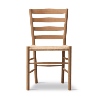 Chaise Klint - Tressé naturel-chêne huilé - Fredericia Furniture
