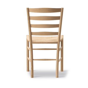 Chaise Klint - Tressé naturel-chêne savonné - Fredericia Furniture