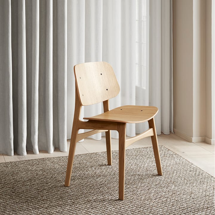 Chaise Søborg Wood, Chêne verni clair Fredericia Furniture