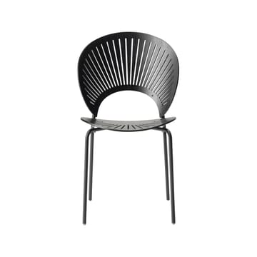 Chaise Trinidad 3398 - Frêne teinté noir, pieds noirs - Fredericia Furniture