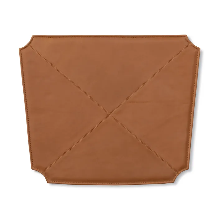 Coussin d’assise en cuir pour chaise J39 - Cuir Cera 905 Russet Brown - Fredericia Furniture