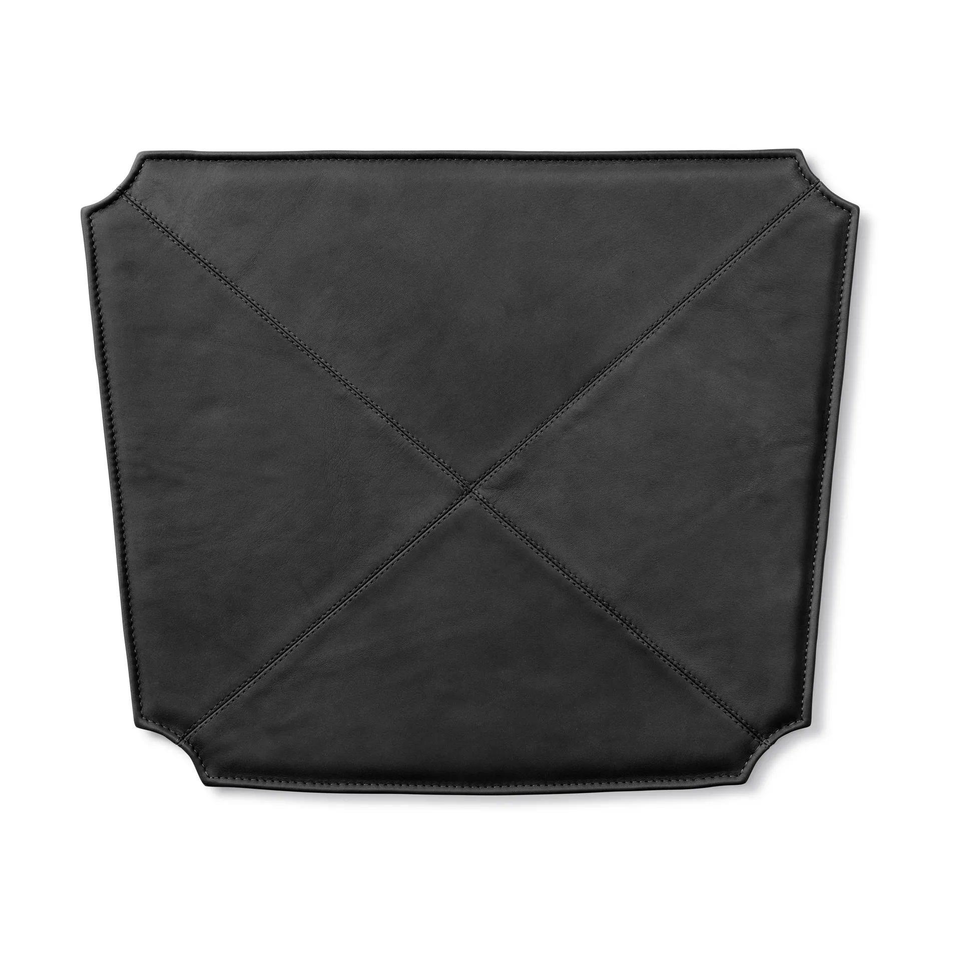 Fredericia Furniture Coussin d’assise en cuir pour chaise J39 Cuir Primo 88 Black
