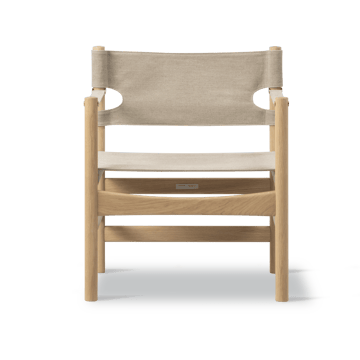 Fauteuil Canvas 21 - Canvas naturel-chêne clair huilé - Fredericia Furniture