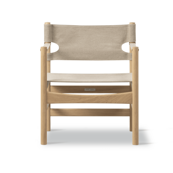 Fauteuil Canvas 21, Canvas naturel-chêne clair huilé Fredericia Furniture