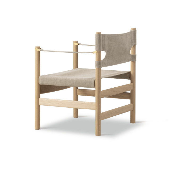 Fauteuil Canvas 21, Canvas naturel-chêne clair huilé Fredericia Furniture