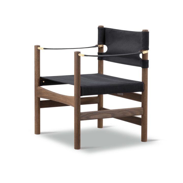 Fauteuil Canvas 21 - Canvas noir-chêne huilé - Fredericia Furniture