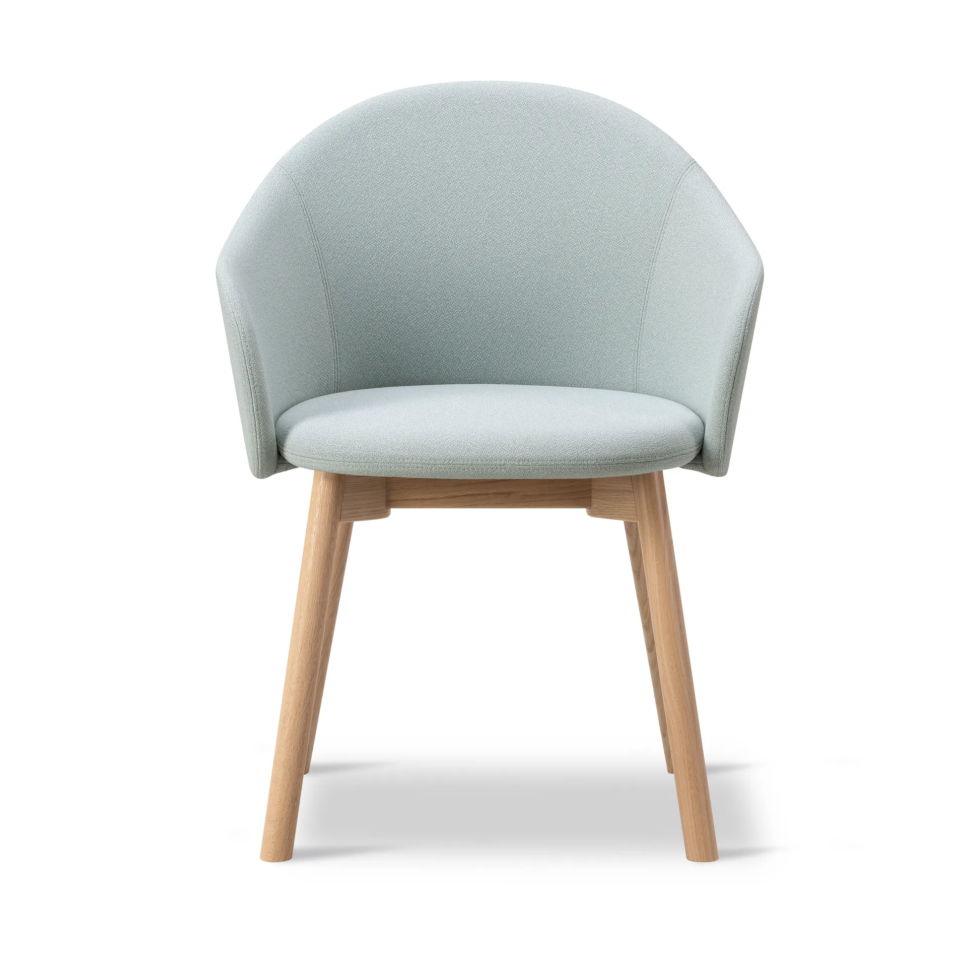 Fauteuil Gomo Armchair à piètement en bois, Mylla 811-chêne laqué Fredericia Furniture