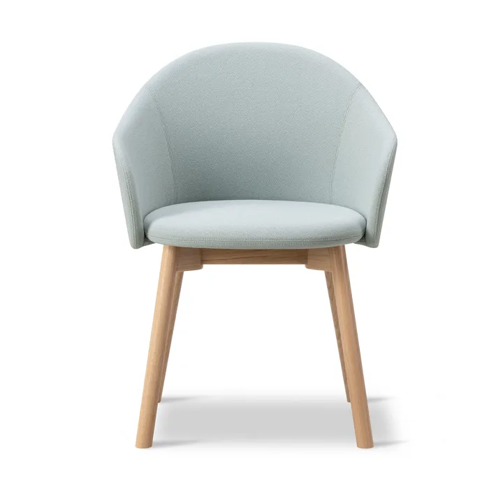Fauteuil Gomo Armchair à piètement en bois - Mylla 811-chêne laqué - Fredericia Furniture