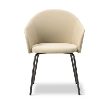 Fauteuil Gomo Armchair à piètement tubulaire - Mylla 221-silex - Fredericia Furniture