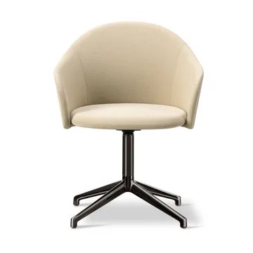 Fauteuil Gomo Armchair pivotant à 4 branches - Mylla 221-silex - Fredericia Furniture