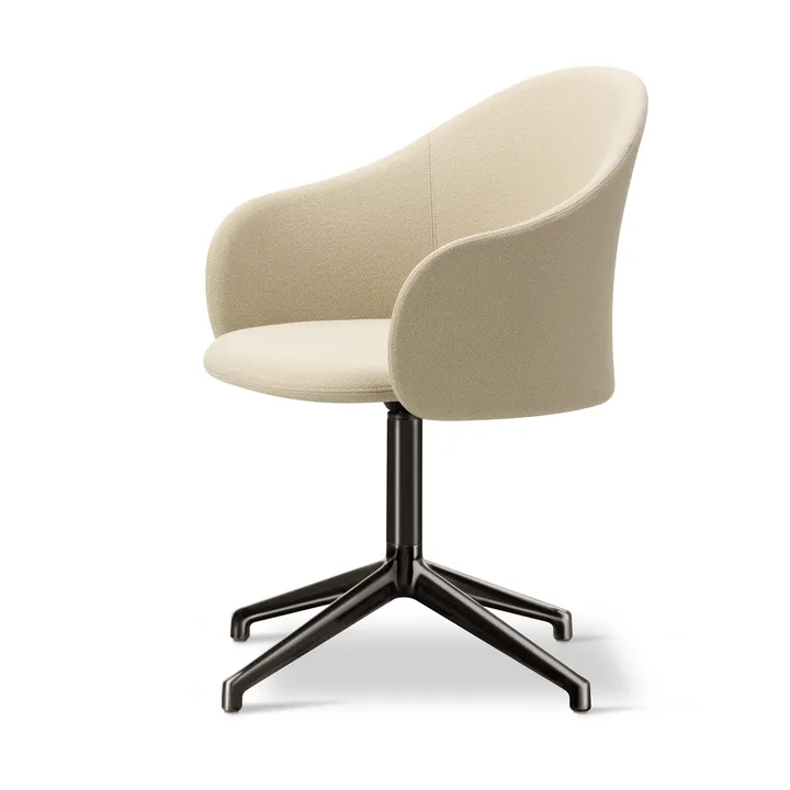 Fauteuil Gomo Armchair pivotant à 4 branches - Mylla 221-silex - Fredericia Furniture